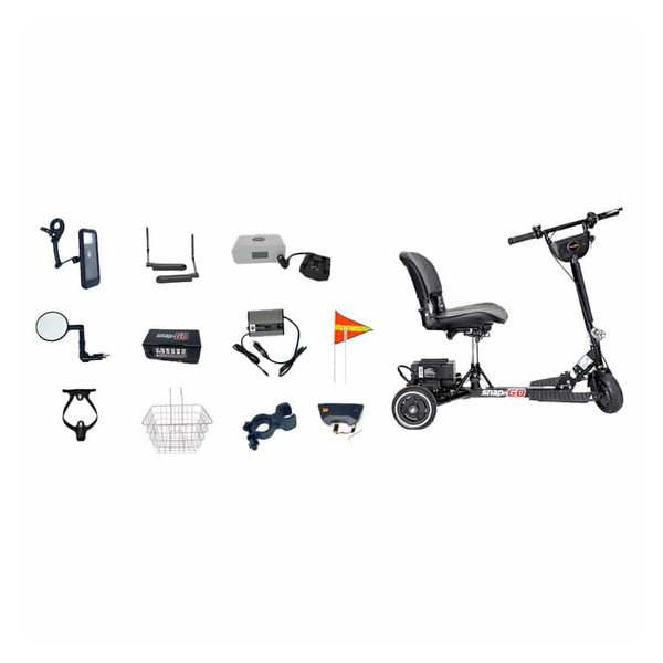 SNAPnGO Mobility Scooter – Sport Edition (Bundles)