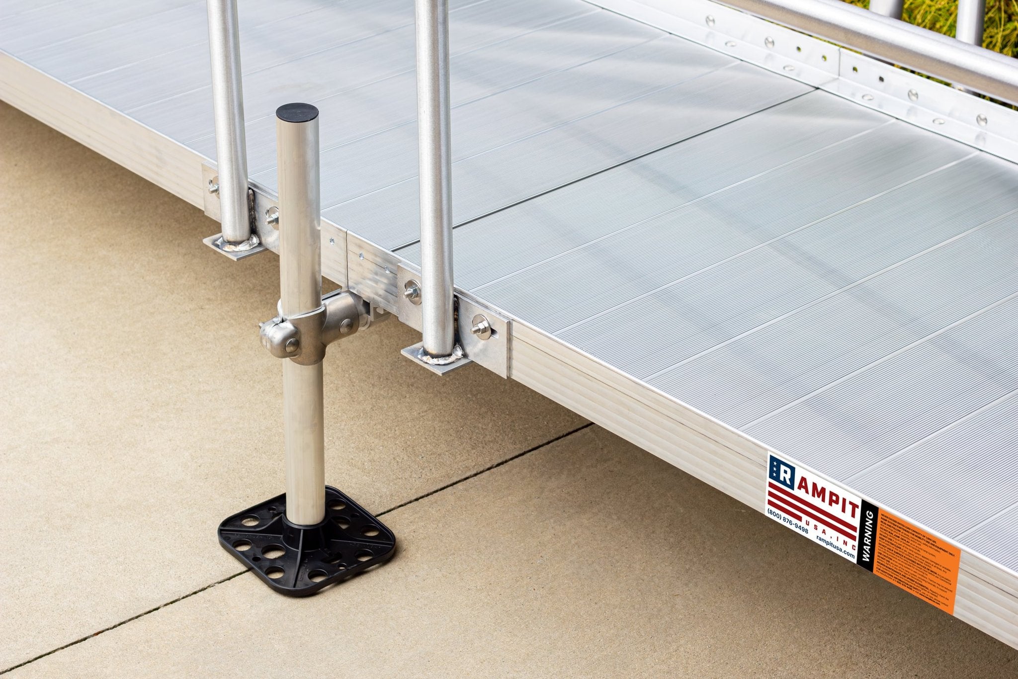 Rampit Modular Aluminum Wheelchair Ramp System - 36" Wide | Independence Series