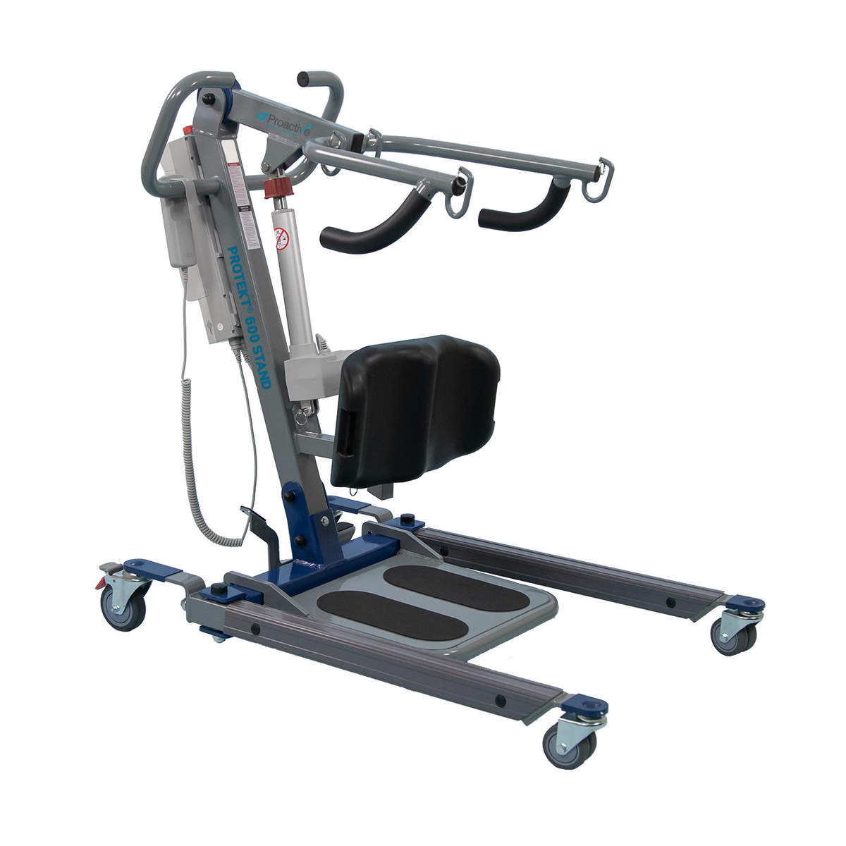 Protekt 600 Stand sit-to-stand patient lift, 600 lb capacity, front view